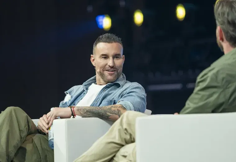 Philipp Plein auf der Founder-Summit-Bühne